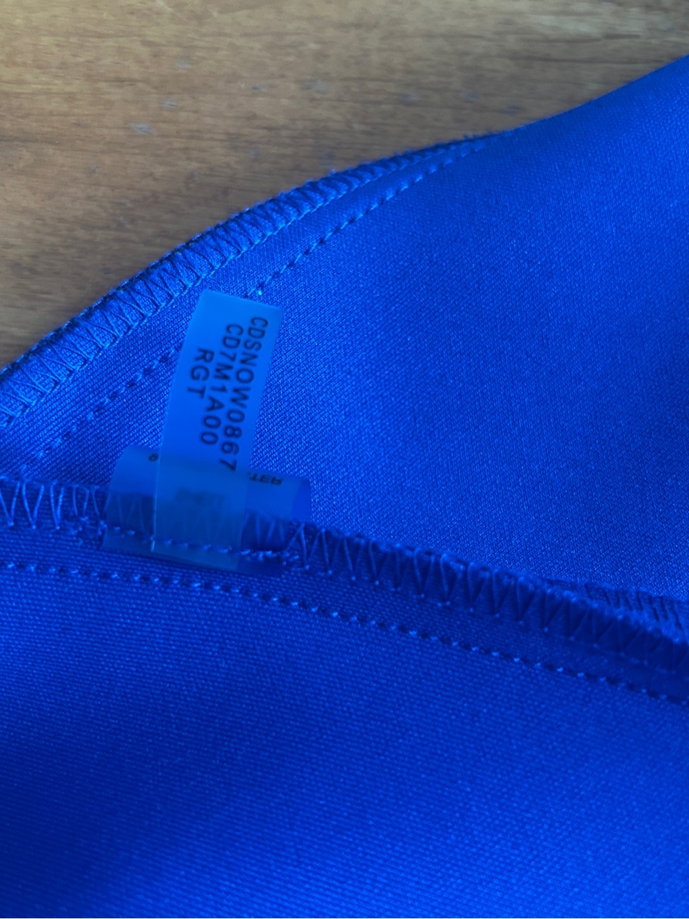 Calvin Klein Blue Sleeveless Sheath Midi Dress - Picture 6 of 6